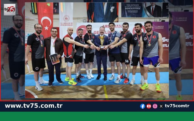 Ardahan’da Kamu Spor Oyunları Voleybol Finaliyle Sona Erdi